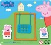 Świnka Peppa magazyn 7/2017 Peppa budowniczym + huśtawka Peppy i George'a